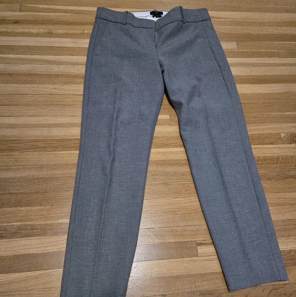 J. Crew 365  Gray Cameron Pants - Picture 3 of 7